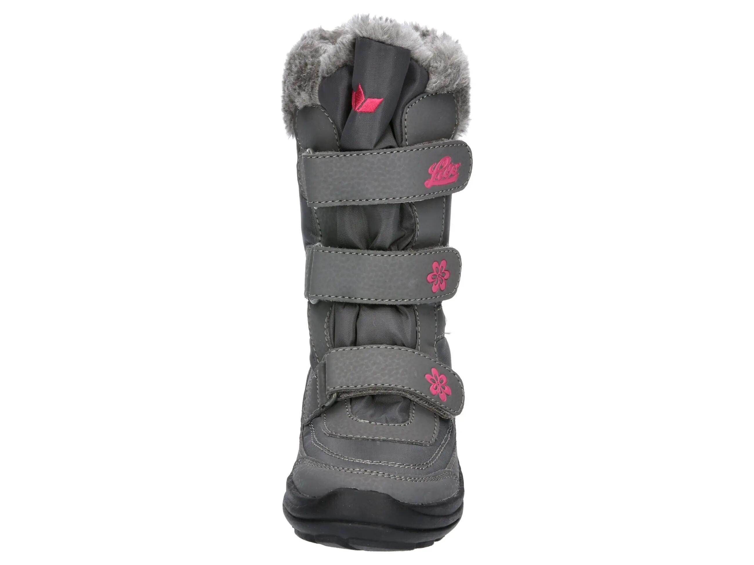 Bottes hiver LICO Mary V filles nylon imperméables velcro TPR 3/6