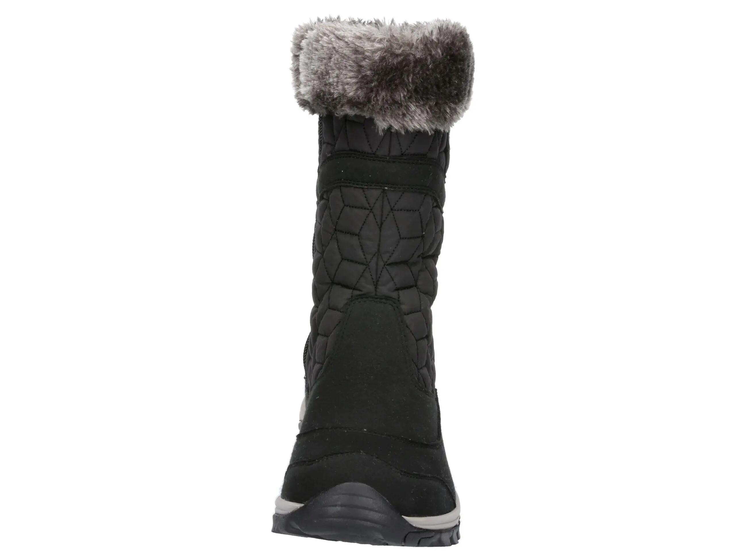 Bottes hiver Brütting Elisa femmes noir, nylon imperméable 3/6