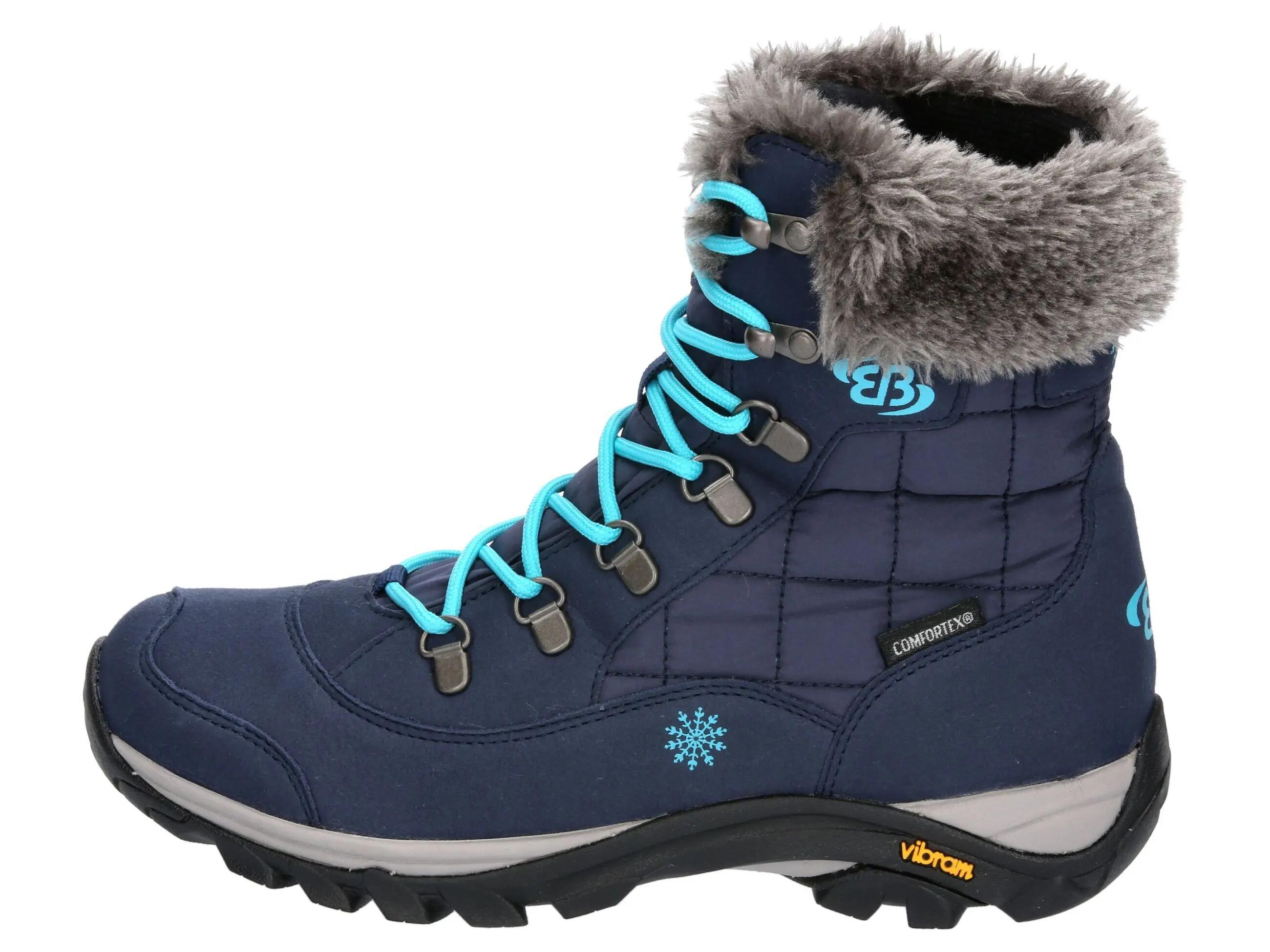 Chaussures d’hiver Brütting Himalaya Femme Bleu nylon imperméable 2/6