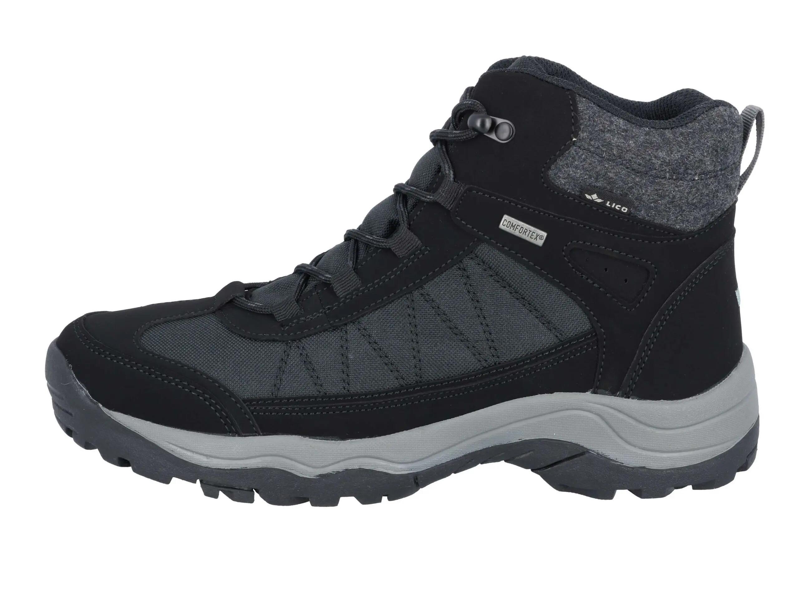 Chaussure d'hiver LICO Randers imperméable nylon noir 2/6