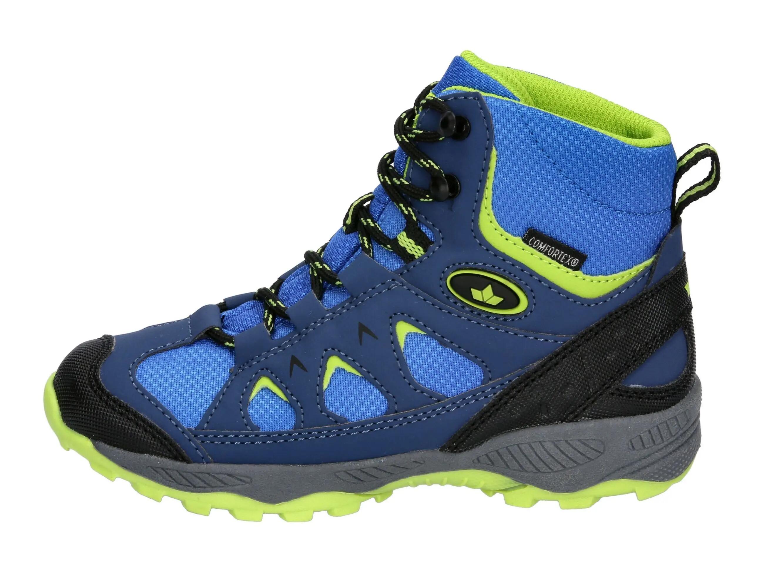 Bottes hiver LICO Cascade garçon nylon imperméables laçage bleu 2/6
