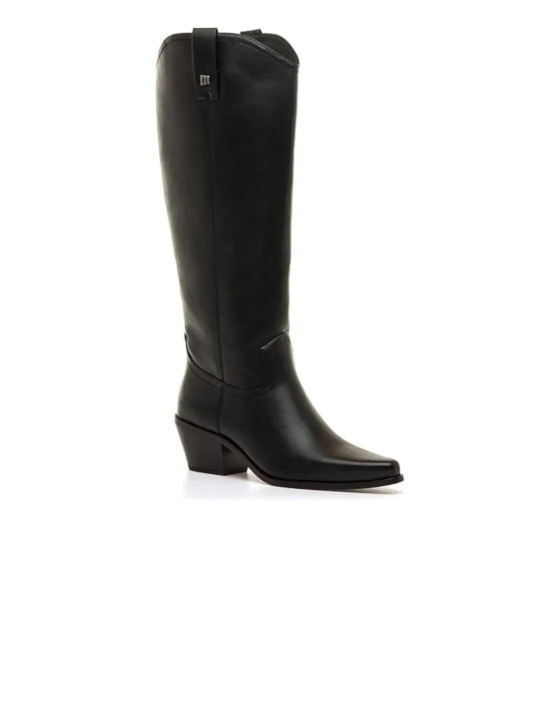 Turnschuhe für Damen Mustang 56362 Schwarz. 2/3