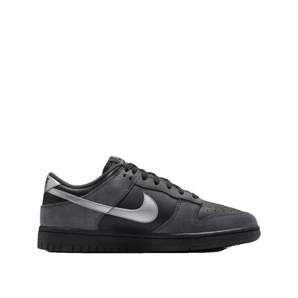Chaussures Nike Dunk Low Femme Noir/Métallique Argent