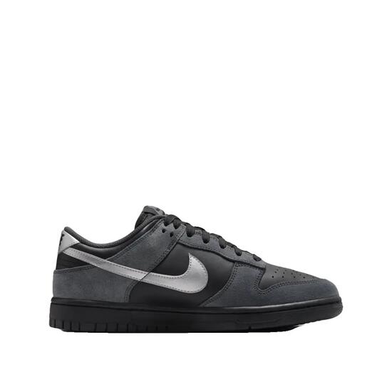 Chaussures Nike Dunk Low Femme Noir/Métallique Argent
