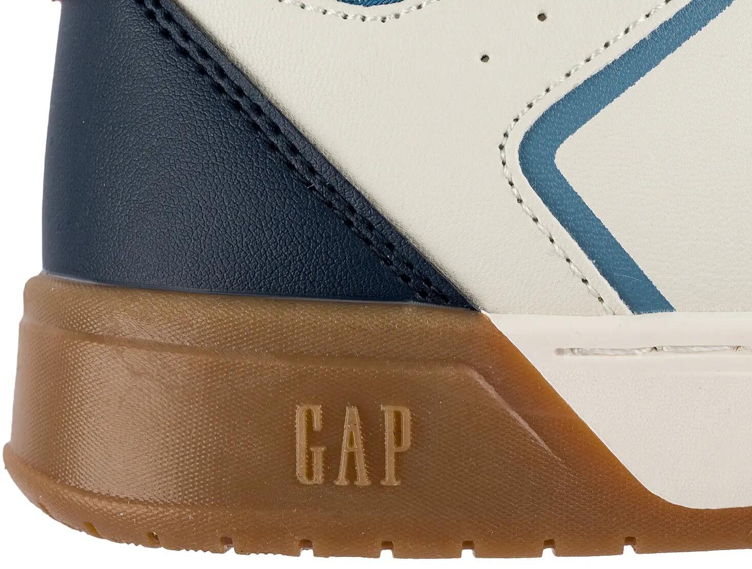 Dziecięce buty sneakersy sportowe wysokie chłopięce dla chłopca na rzep GAP CHIC 11/12
