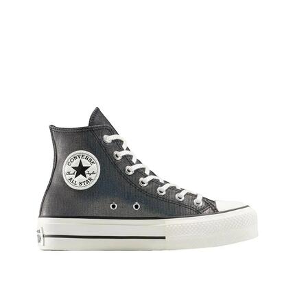 Converse Chuck Taylor All Star Lift Platform Sparkle Schwarz