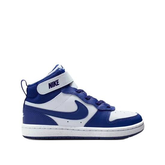 Zapatillas Nike Court Borough Mid 2 Blancos/Noche Profunda