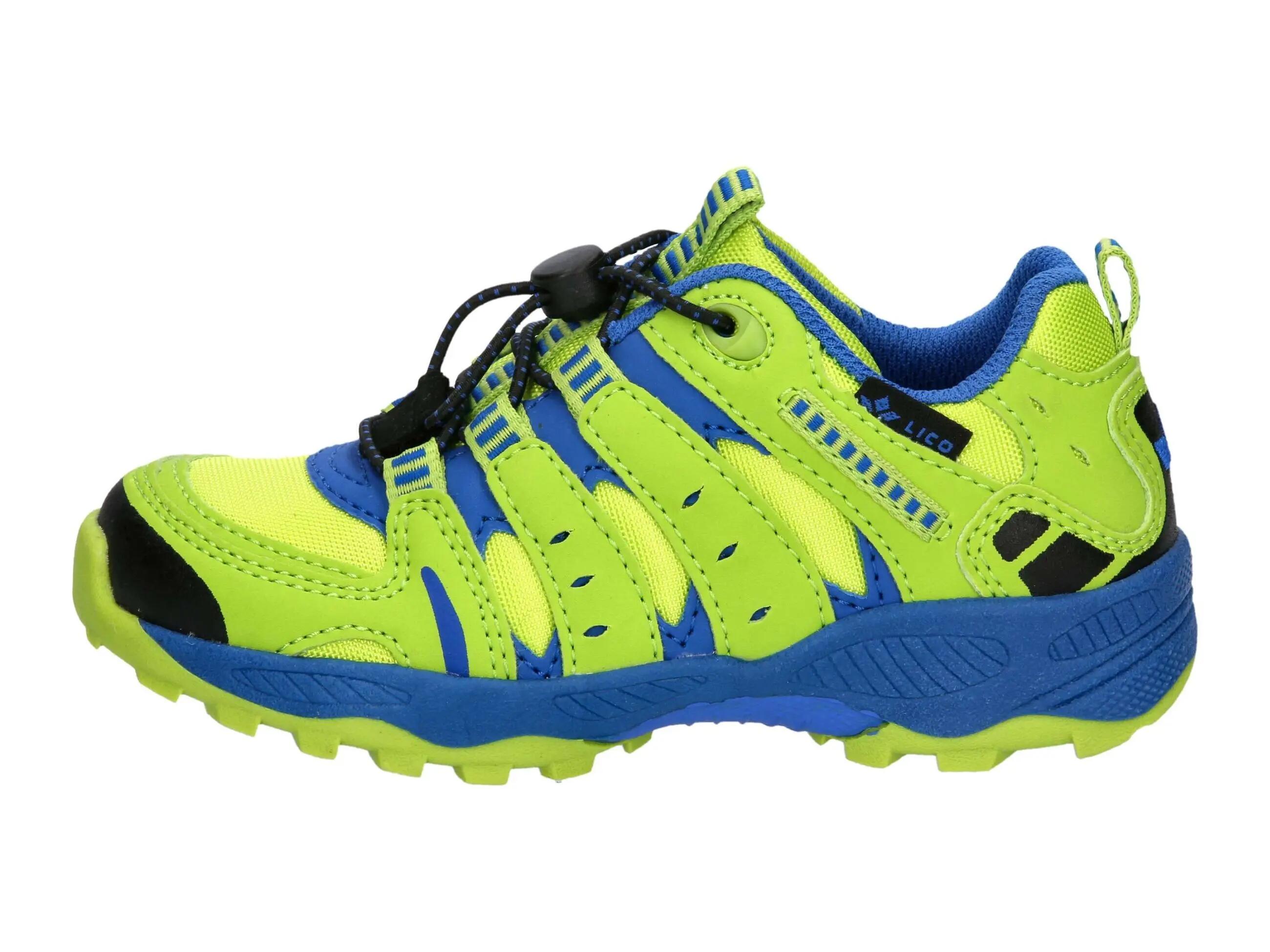 Chaussure LICO Fremont garçons nylon vert système de laçage rapide 2/6