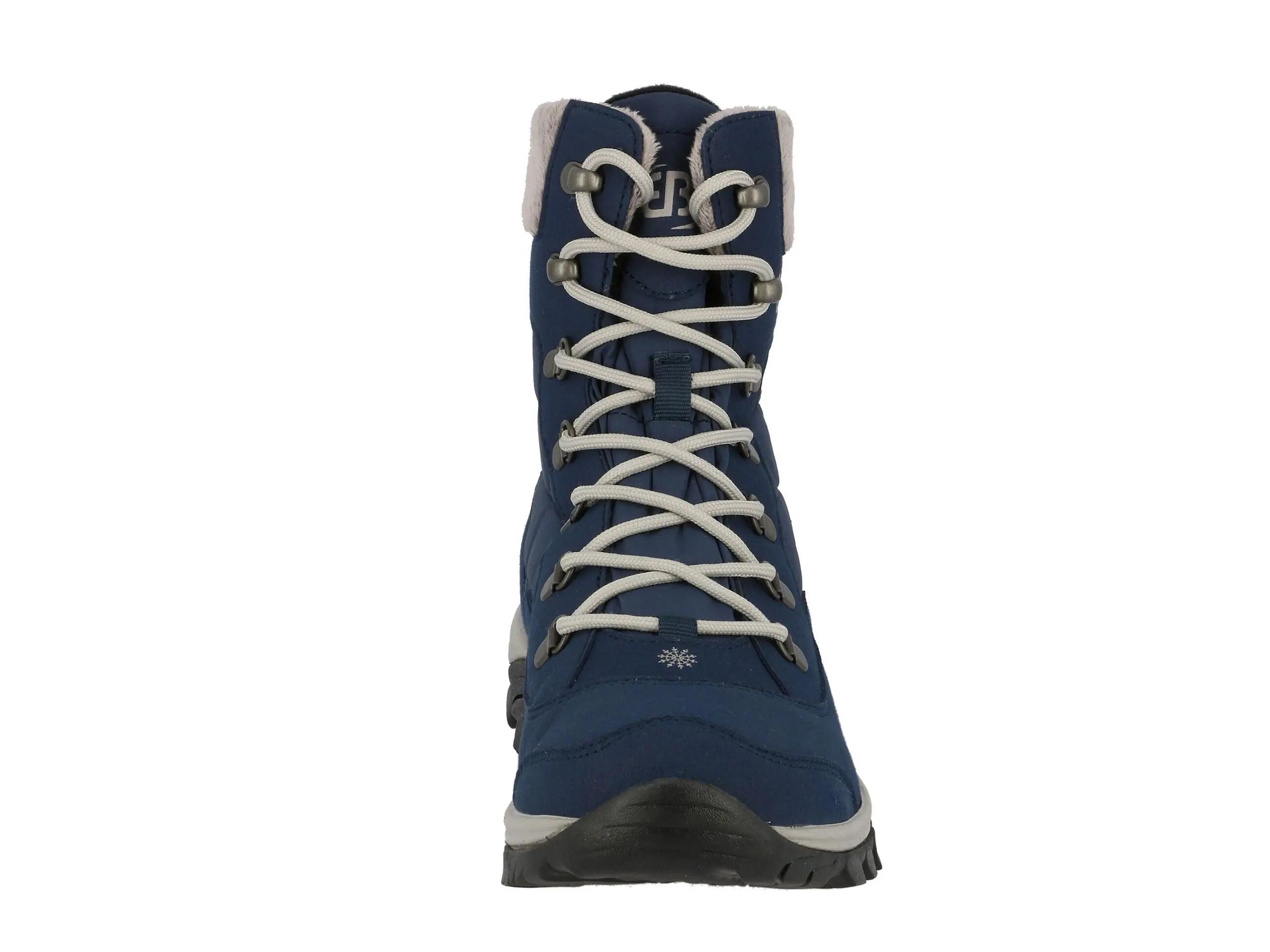 Chaussures hiver Brütting Himalaya femmes bleu nylon imperméable 3/6