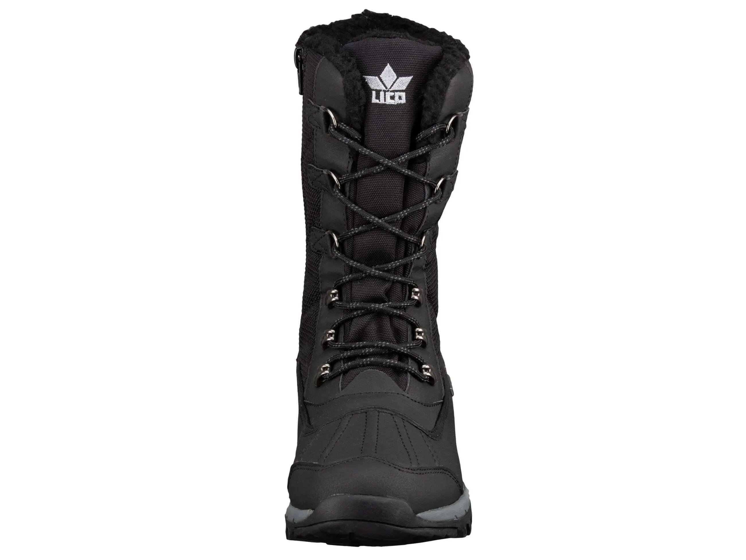 Chaussure d'hiver LICO Rurik nylon imperméable - noire 3/6