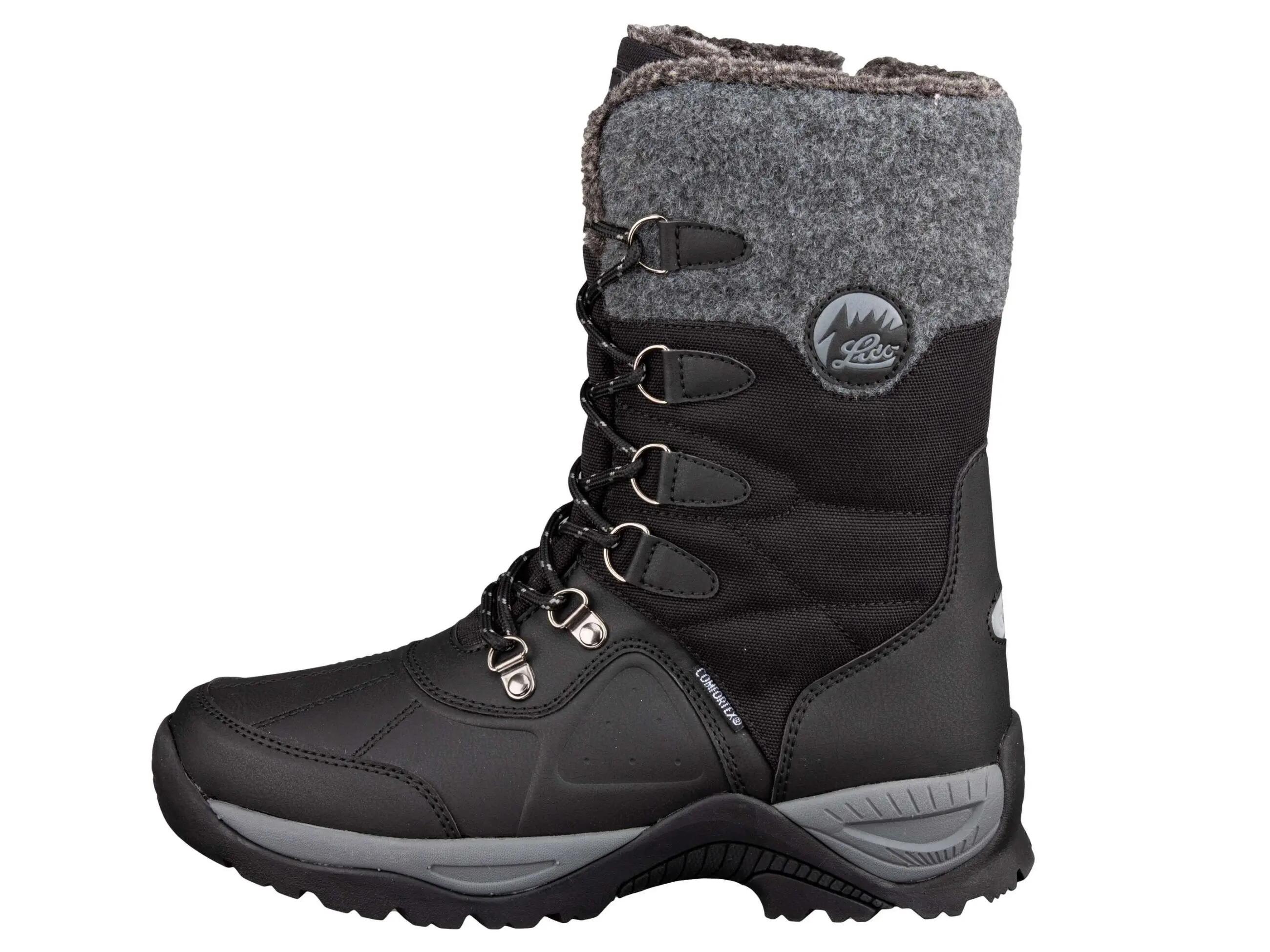 LICO Silke Damen-Winterschuh, wasserdichtes Nylon, Schnürung 2/6