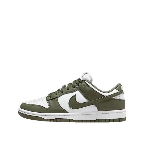Chaussures Nike Dunk Low Blanc/Médium Olive