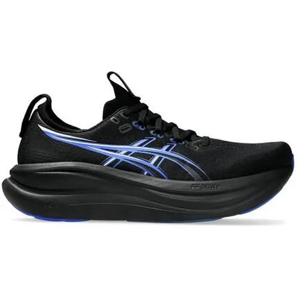 Schoenen, hardlopen, heren, gel-nimbus28, demping, zwart/geel