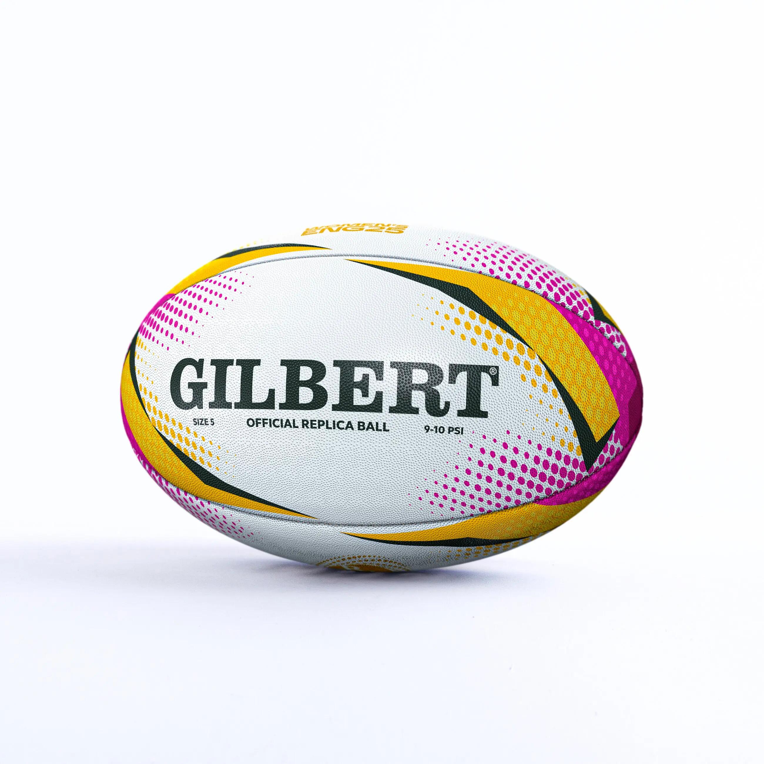 BALÓN RUGBY GILBERT REPLICA OFICIAL MUNDIAL 2025 RWC, TALLA 5 1/4