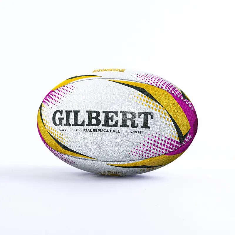 BALÓN RUGBY GILBERT REPLICA OFICIAL MUNDIAL 2025 RWC, TALLA 5 3/4