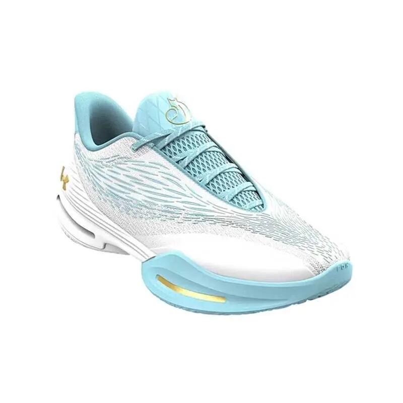 Chaussures de Basketball Under Armour Curry Fox 3 "White Light Sky blue" 2/5
