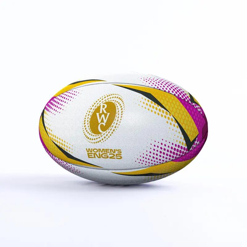 BALÓN RUGBY GILBERT REPLICA OFICIAL MUNDIAL 2025 RWC, TALLA 5 2/4