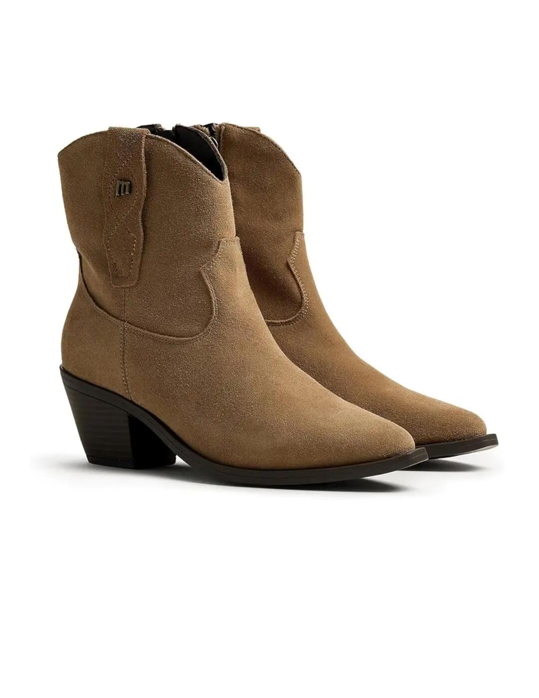 Sportschuhe für Damen Mustang 252 Pilz Beige. 2/3