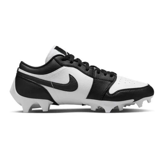 Crampons de Football Americain moulés Jordan 1 Low Noir