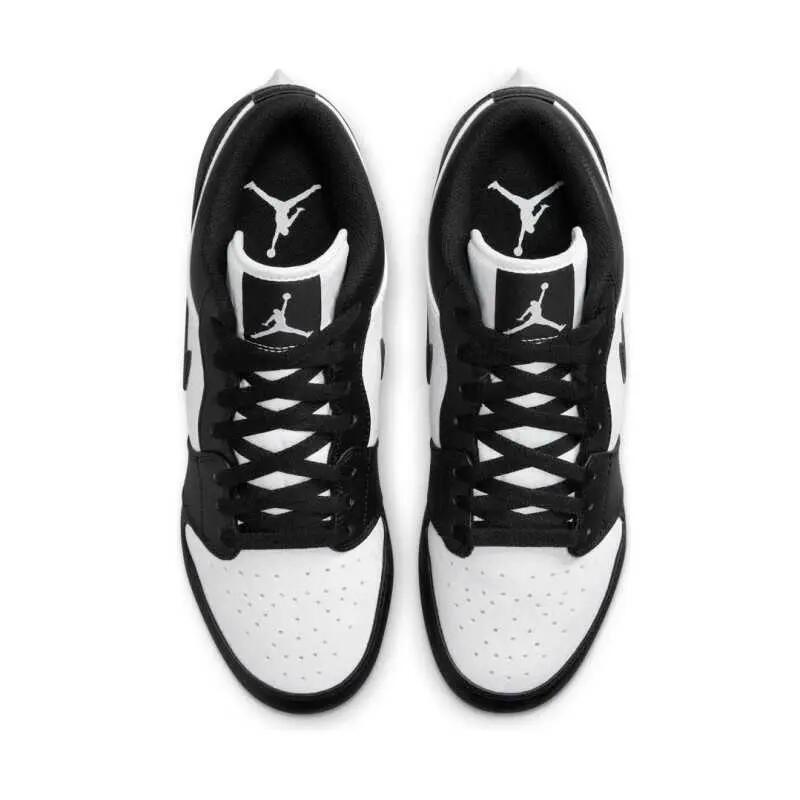 Crampons de Football Americain moulés Jordan 1 Low Noir 3/7