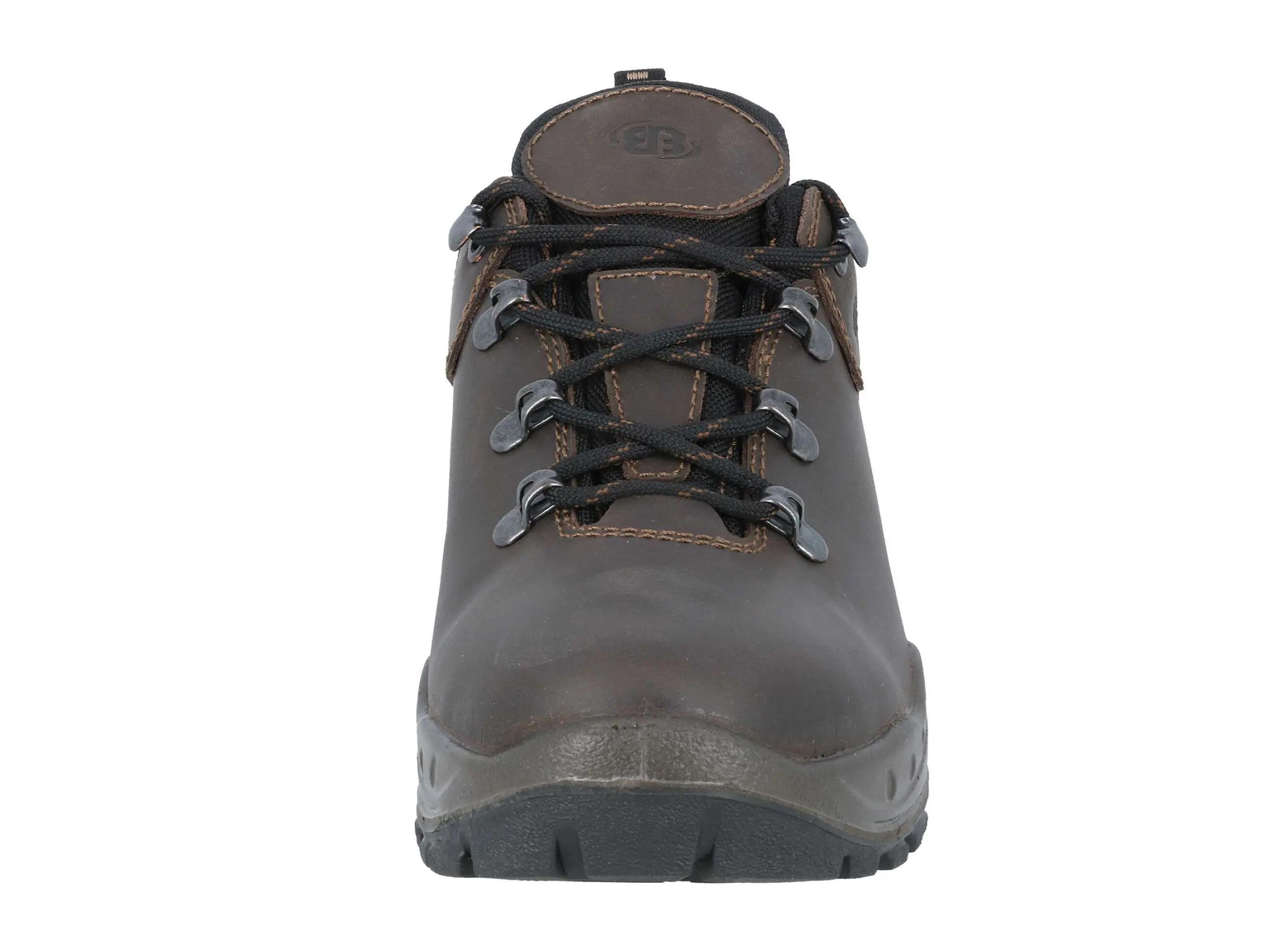 Chaussure Brütting Bertolo Low cuir imperméable marron, semelle légère 3/6