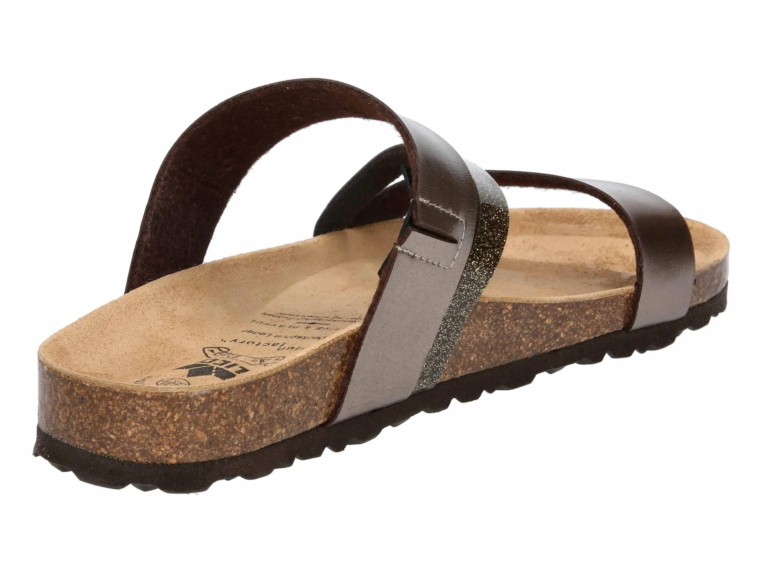 Mule LICO Bioline Glitter femme synthétique pailleté, semelle EVA 4/6