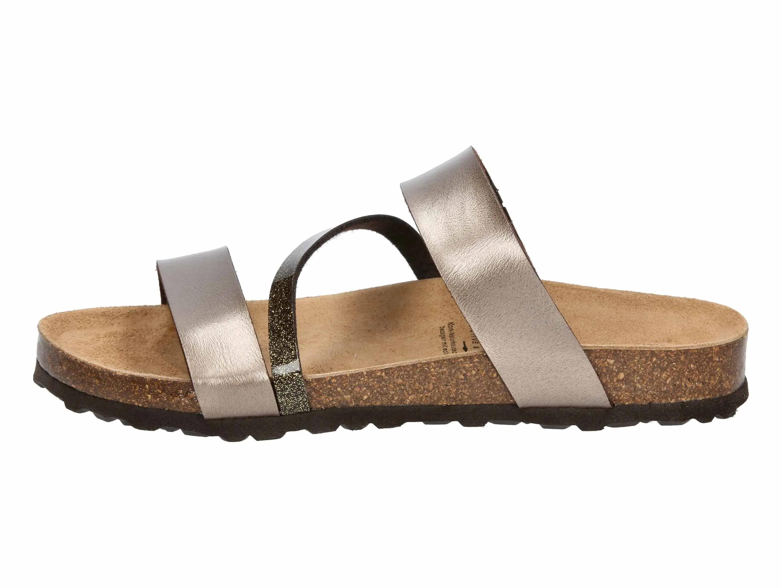 Mule LICO Bioline Glitter femme synthétique pailleté, semelle EVA 2/6