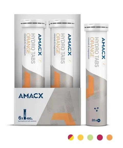 Elektrolyten bruistabletten Hydro Tabs Orange 6 stuks 2/3