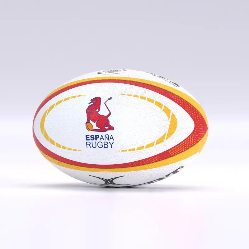 BALÓN RUGBY GILBERT GEMINI FER ESPAÑA TALLA 4.5 3/4