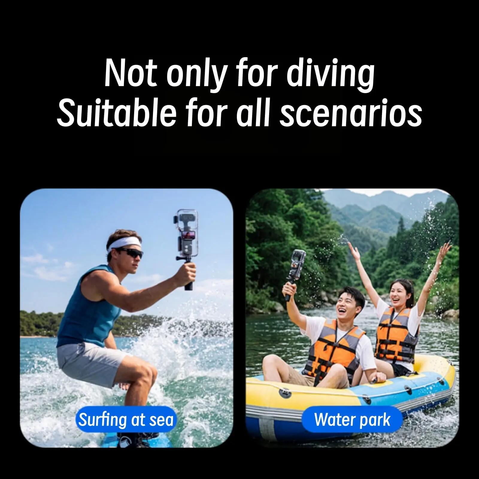 Coque de protection étanche compatible avec Insta360 Luna Ultra 3/6