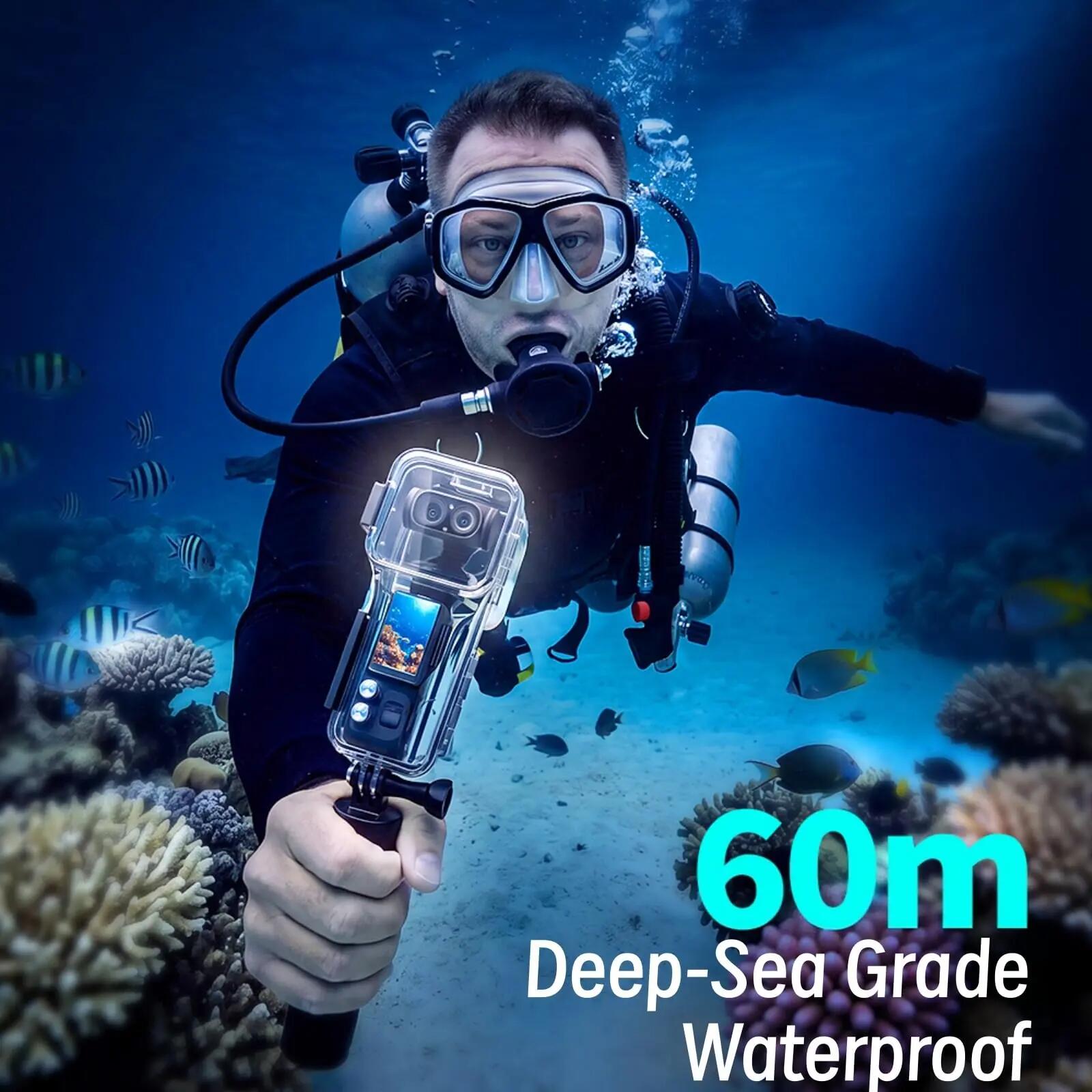 Coque de protection étanche compatible avec Insta360 Luna Ultra 2/6