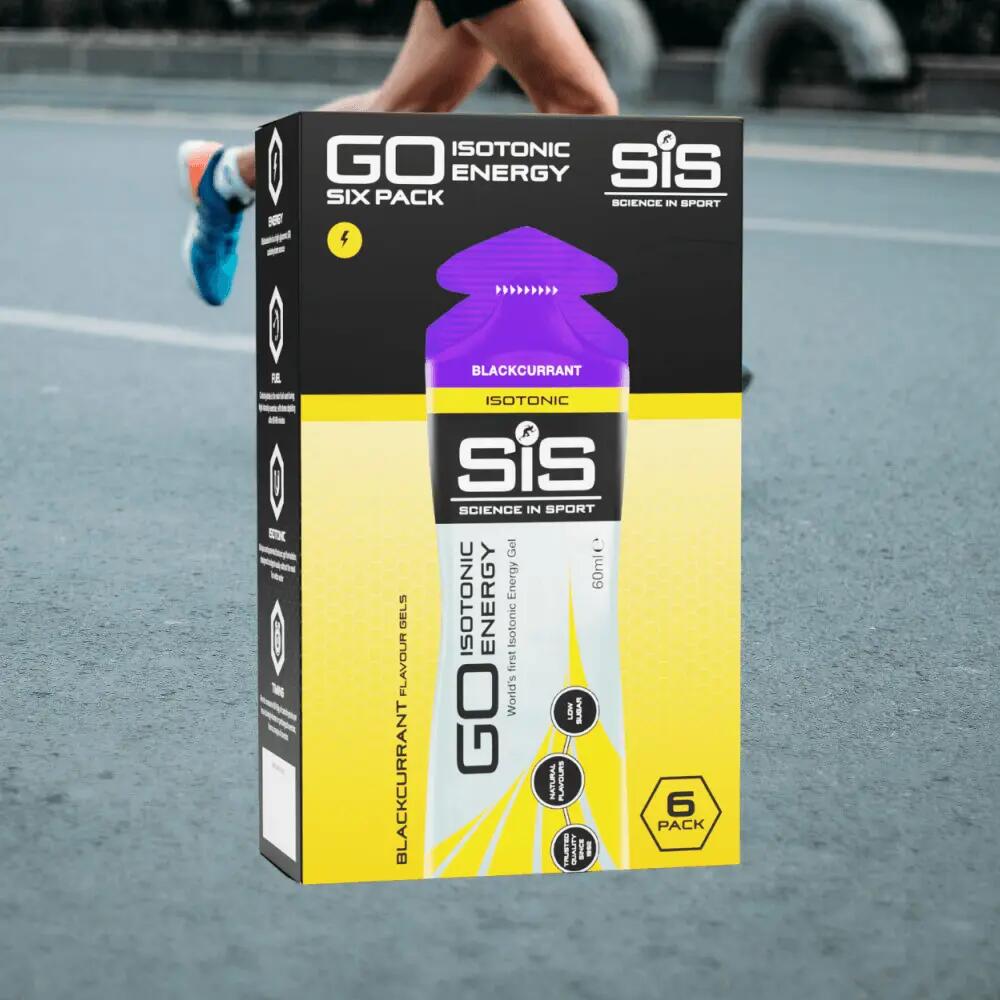 SIS GO Isotonic Energy Gels (6x60ml) Blackcurrant - Energie & Ausdauer 2/3