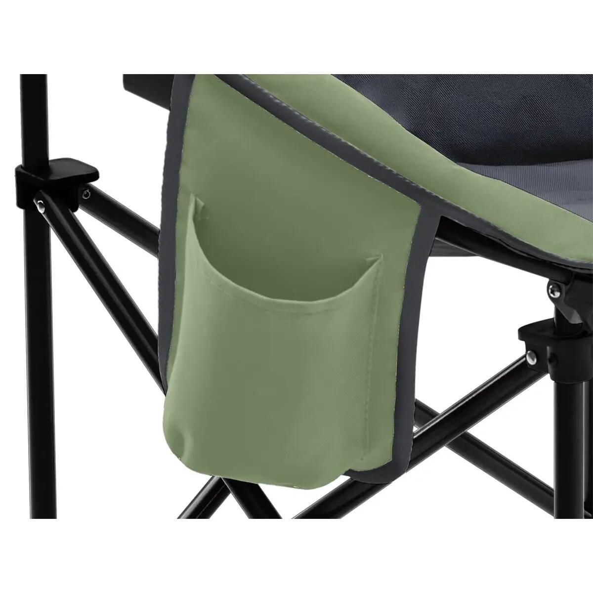 Gebraucht - Campingstuhl Moonchair Sirkka - klappbar, Kühlfach, Getränkehalter 8/12