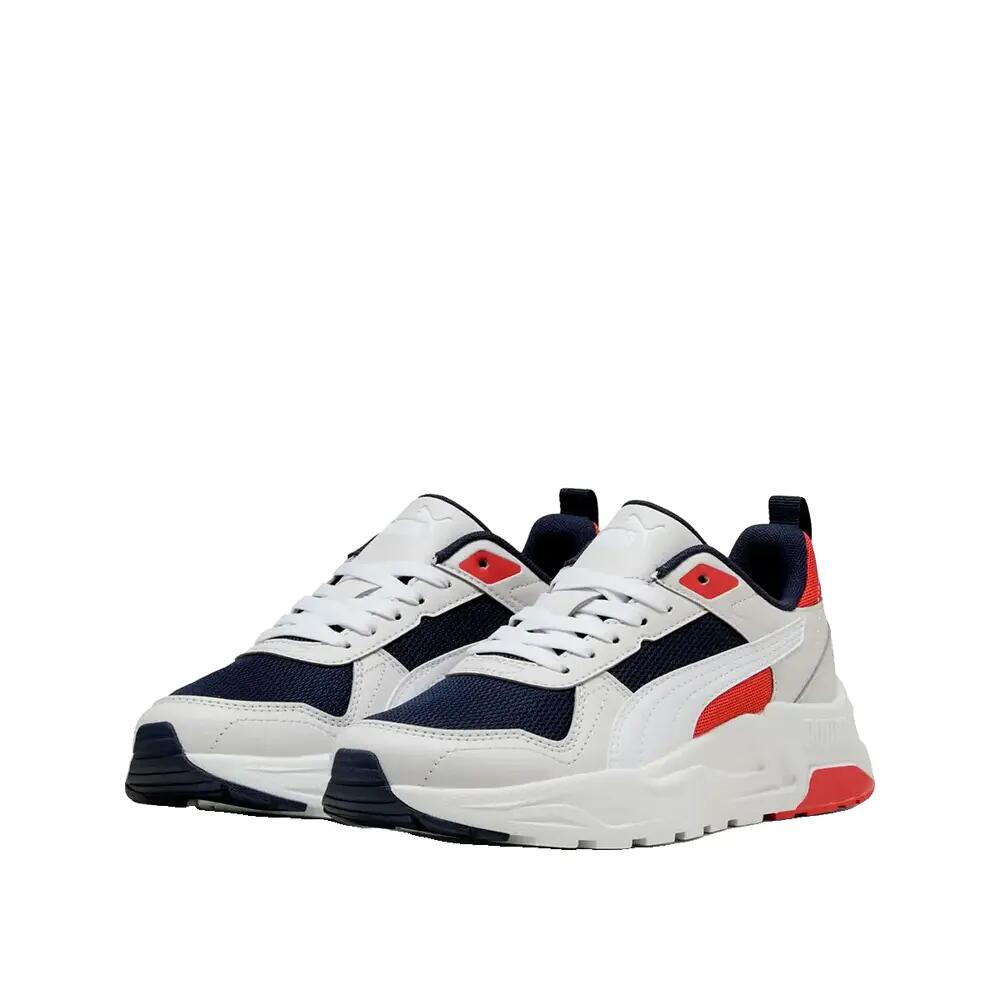 Zapatillas PUMA Trinity 2 LT Junior Azul/Blanco/Gris/Rojo 1/6