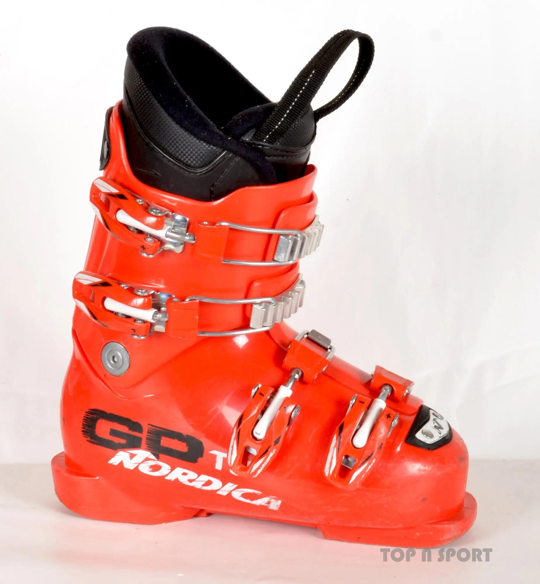 RECONDITIONNE - Chaussures de ski Junior Nordica GP TJ red - BON 1/1