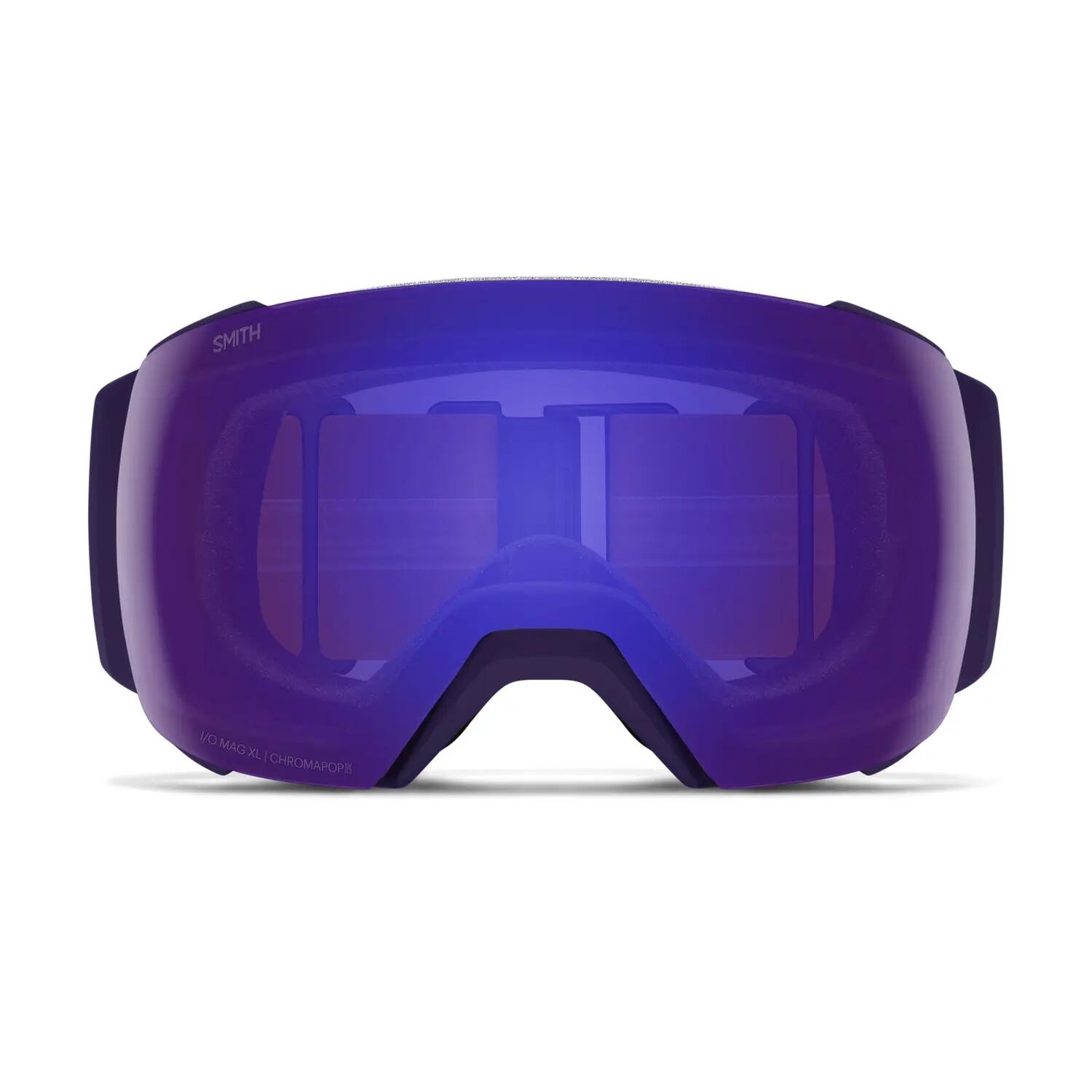 Masque de ski Smith IO Mag XL Deep Plum Gradient ChromaPop Violet Mirror 3/3