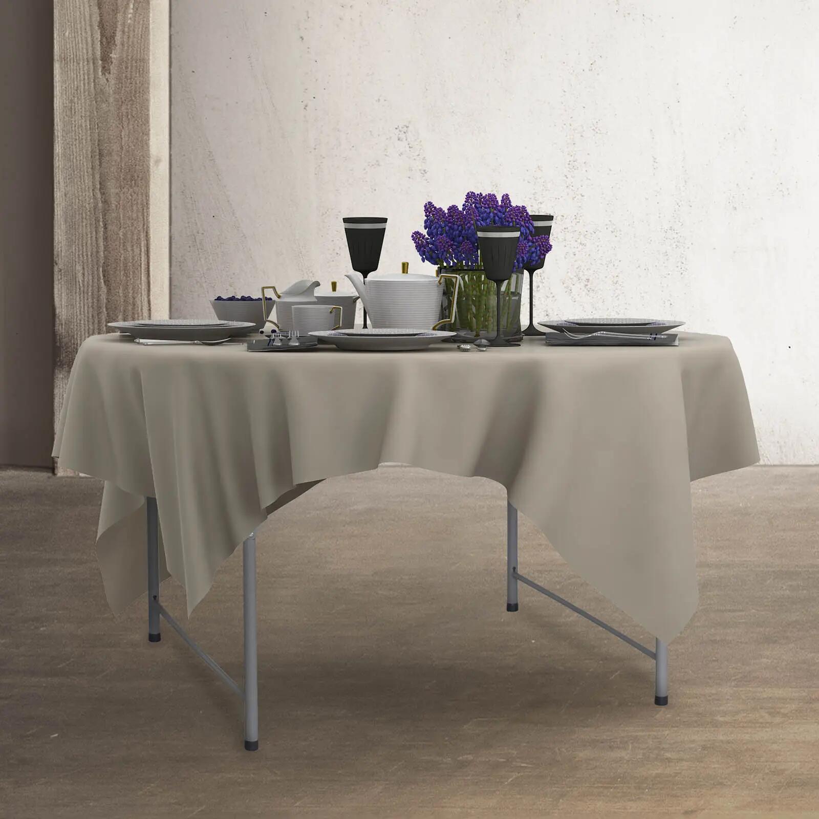 Mesa Redonda Plegable y Portátil Gardiun New Koln Ø122x74 cm de Resina en Color 5/5