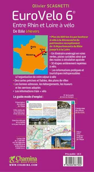 EUROVÉLO 6  ENTRE RHIN ET LOIRE A VELO DE BALE A NEVERS 2/4