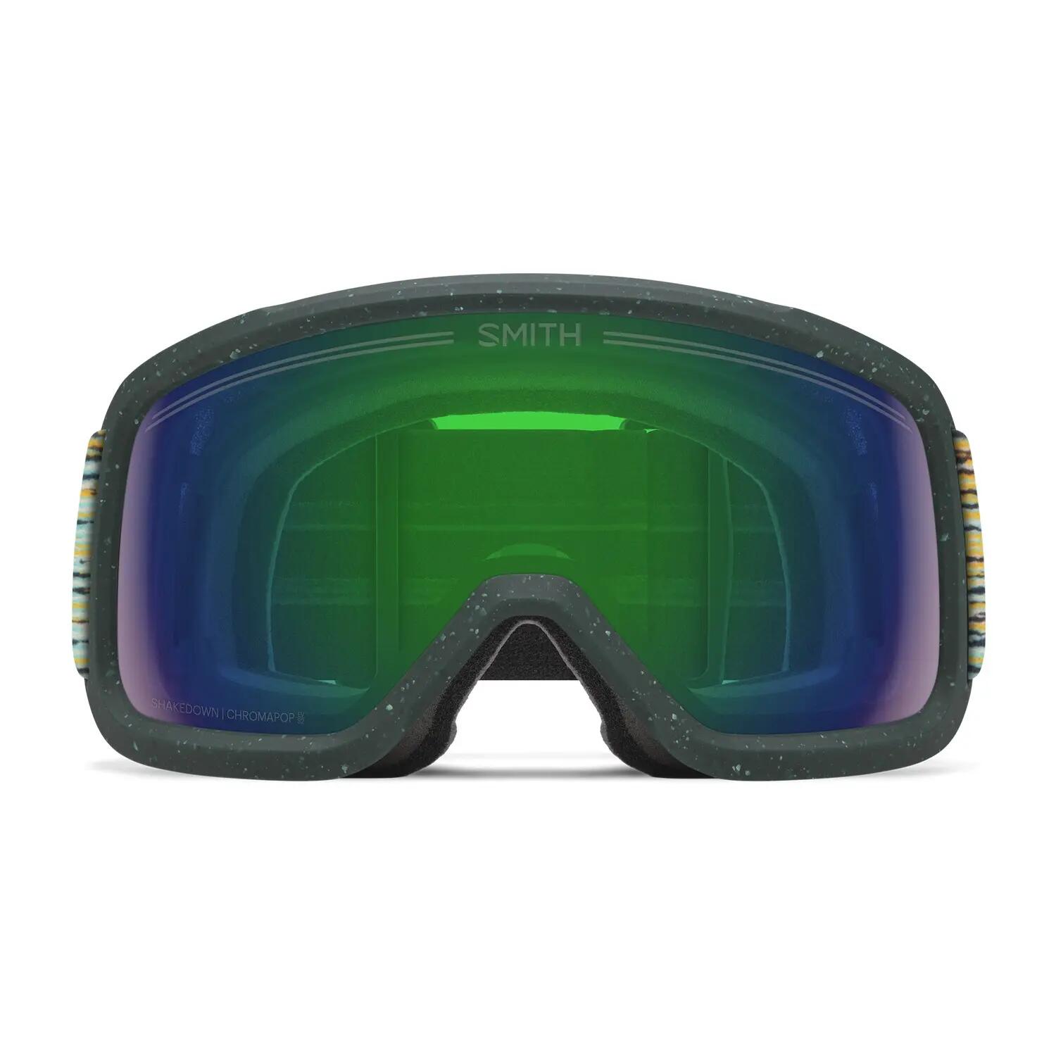 Masque de ski Smith Shakedown Emerald ChromaPop Cat 2 + Cat 0 Homme 3/4