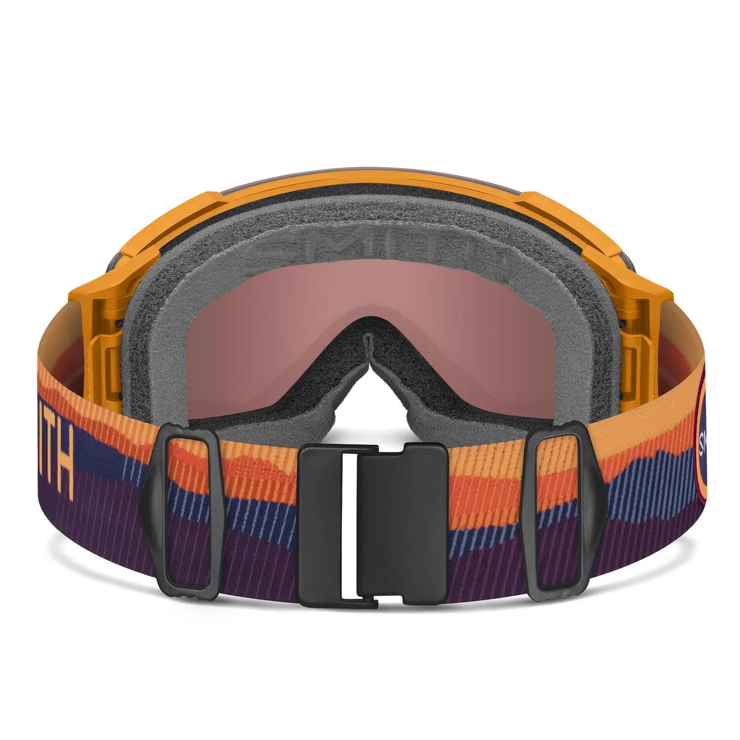 Masque de ski Smith I/O MAG Electric Orange Sunrise ChromaPop Cat 2 Homme 4/4