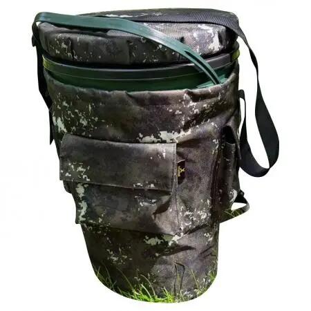 Jagd - Sitztonne - gepolstert, 360° drehbar - Eifel - Oliv 4/5