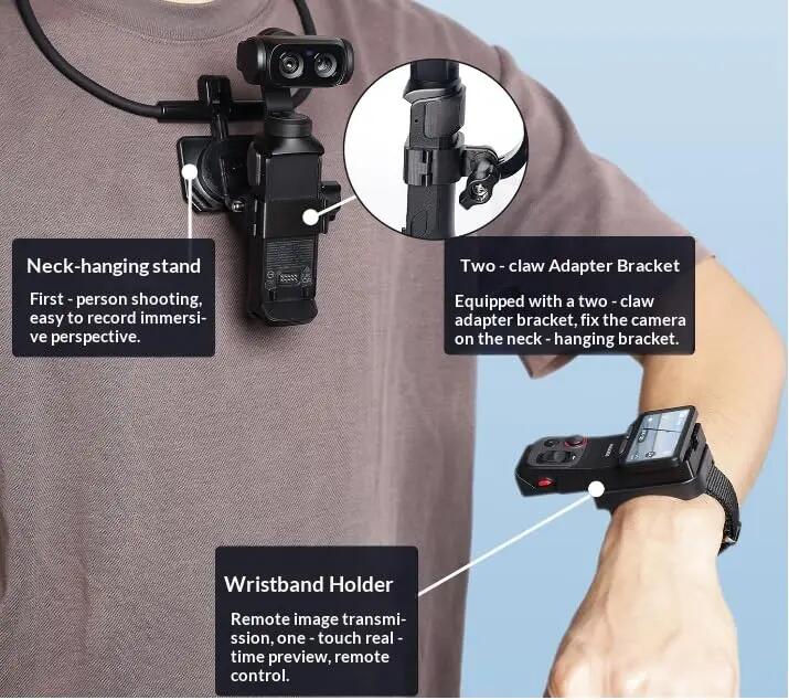 Support de cou pour Insta360 Luna Ultra 6/6