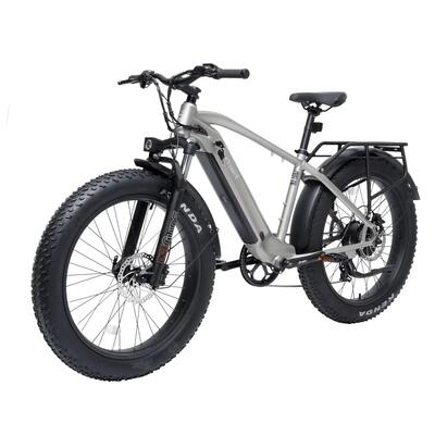Elektrische fiets bodywel d6, 48v 15ah uitneembare accu, 26*4.0 inch banden