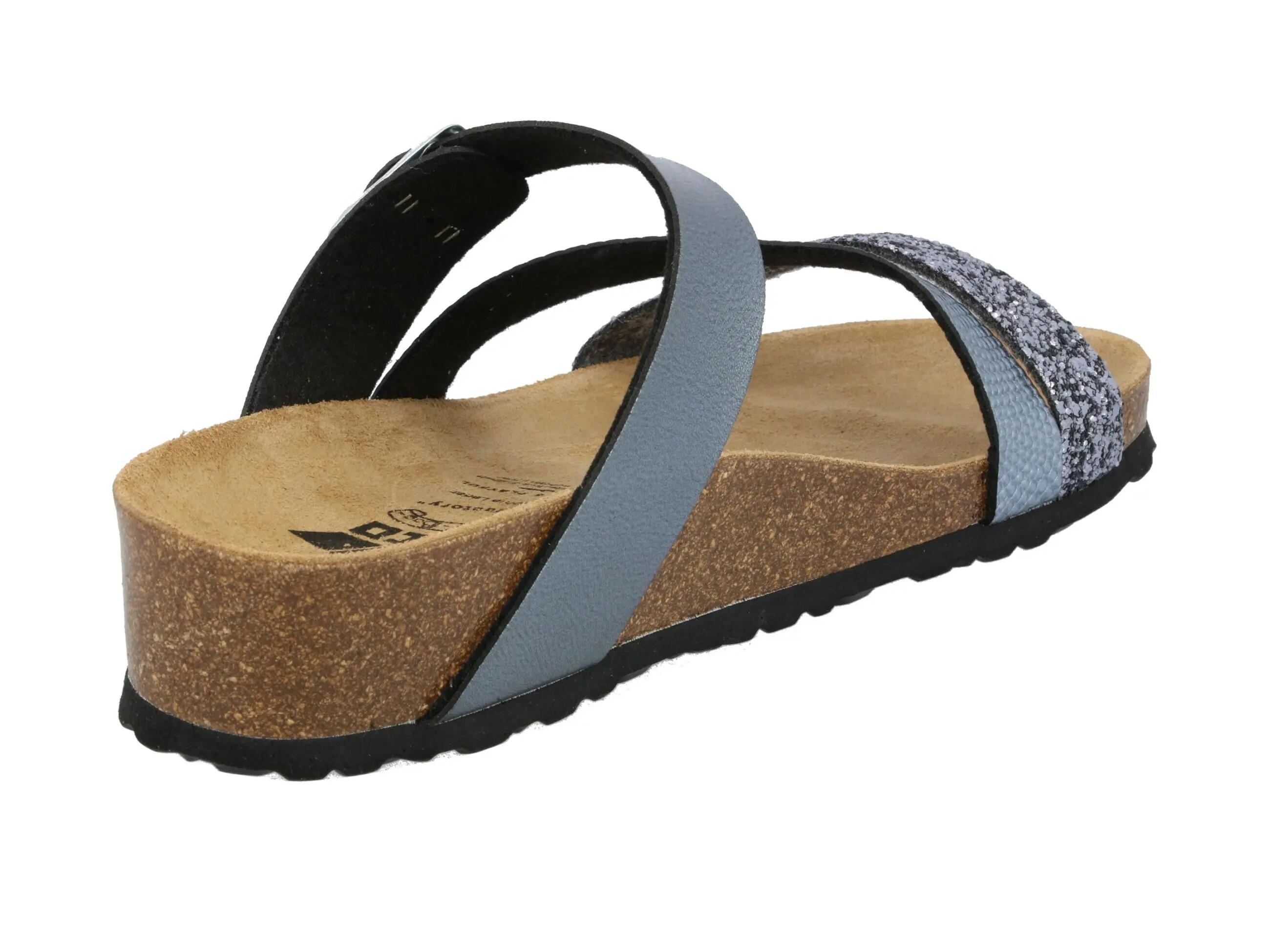 Mule LICO Natural Glitter femme synthétique boucles cuir 4/6