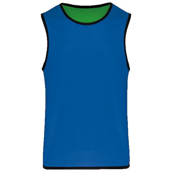 Chasuble de rugby réversible unisexe - Sporty Royal Blue / Green - S/M