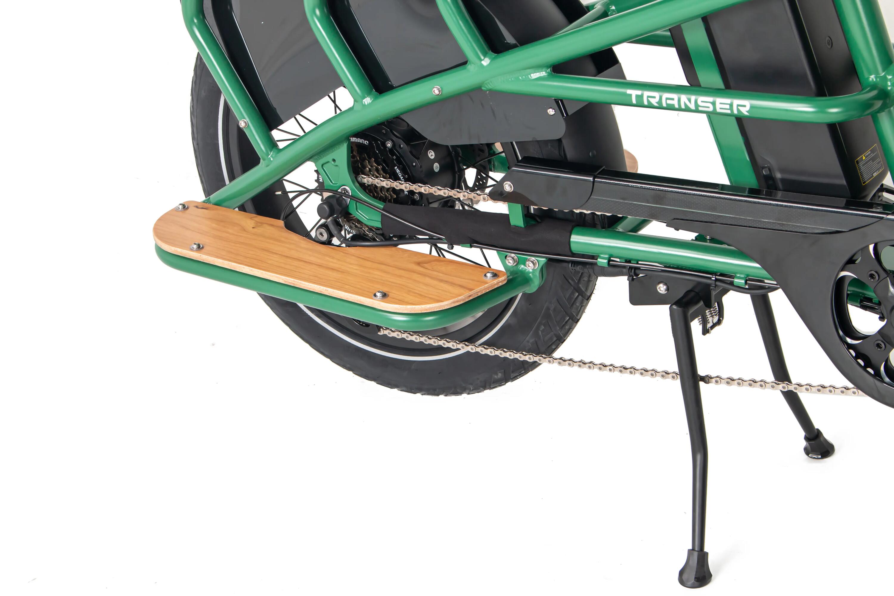 JOBOBIKE Transer – E-bike cargo per famiglie, 48V 15Ah 4/4