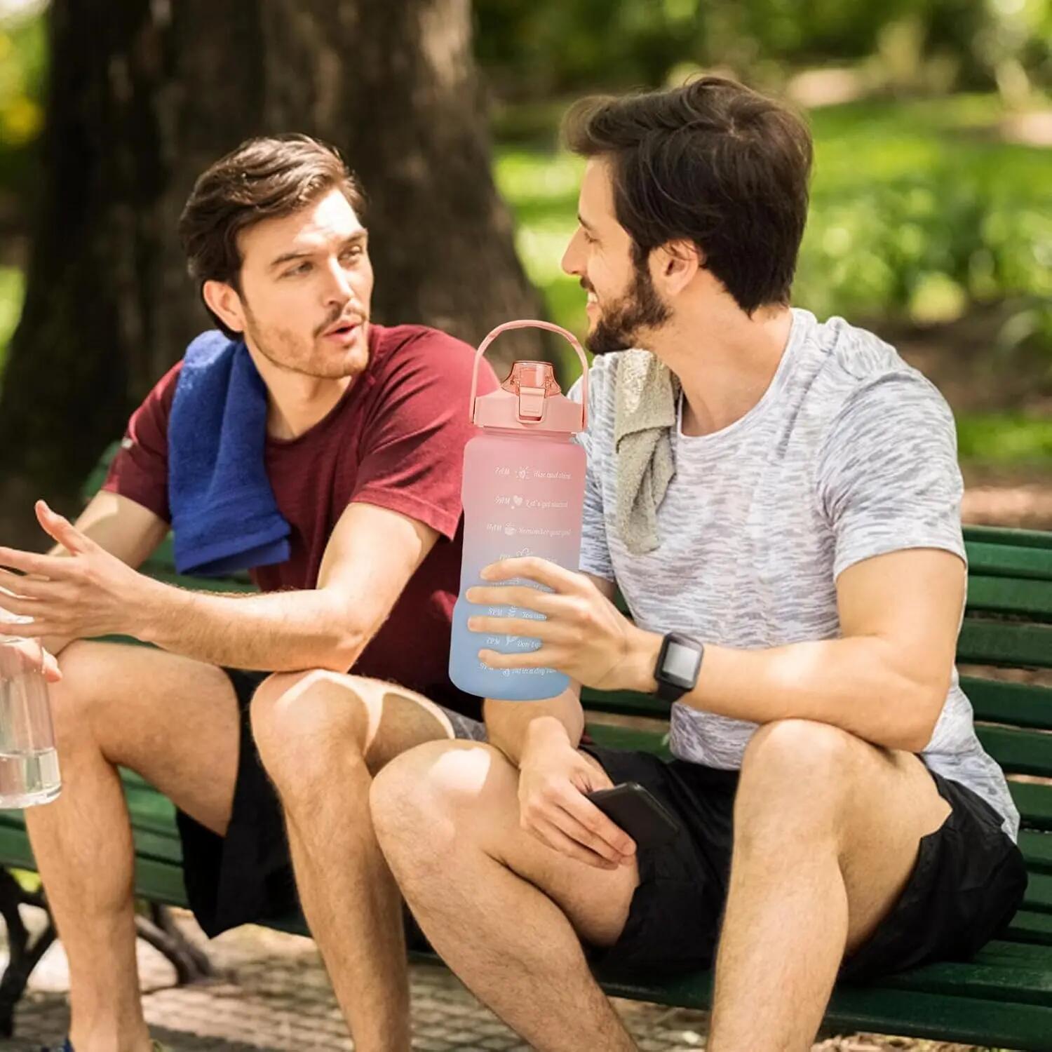 Sport pour filles - 2 L | Gourdes pliables et faciles à transporter, idéales 2/6