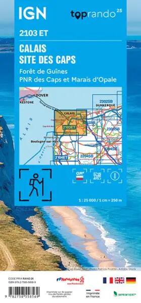 2103ET CALAIS - SITE DES CAPS - PNR DES CAPS ET MARAIS D'OPALE 2/2