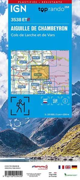 3538ETR AIGUILLE DU CHAMBEYRON.COLS LARCHE ET DE VARS RESISTANTE 2/2