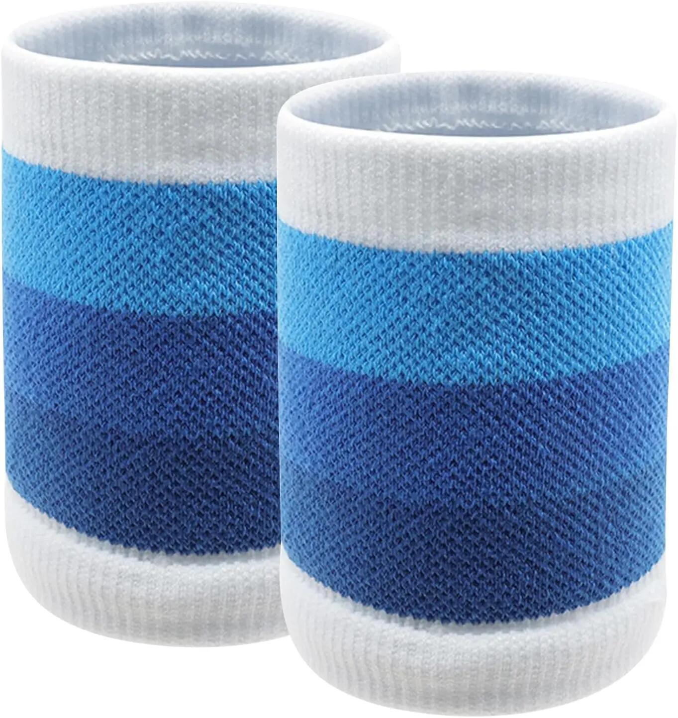 2 Pièces Bandeau Poignet, Serre-Poignets Bracelets Absorbants, Sport Bandeau de 5/5